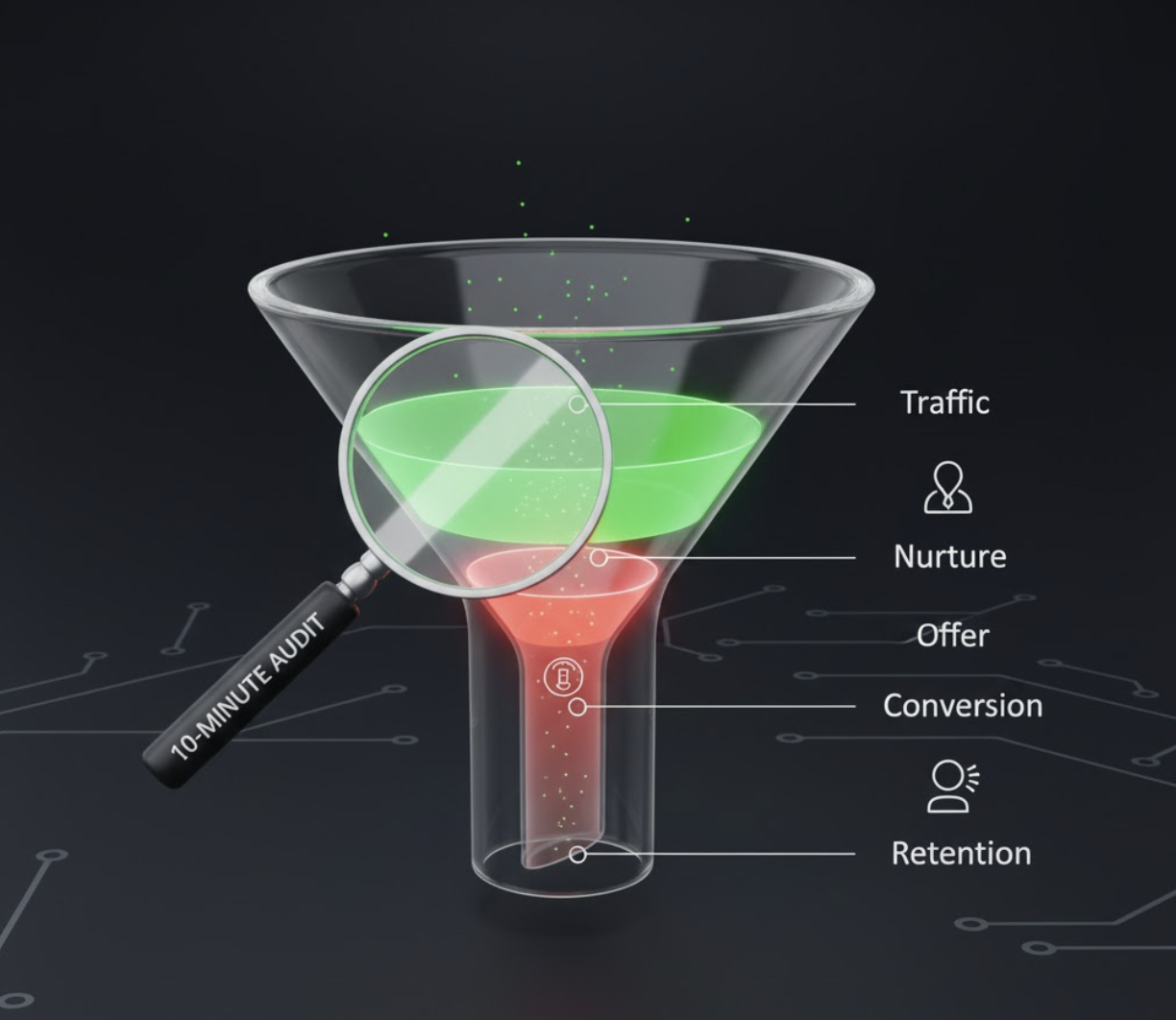 How I Audit a Business Funnel in 10 Minutes
