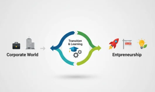 Journey from Corporate to Entrepreneur Section