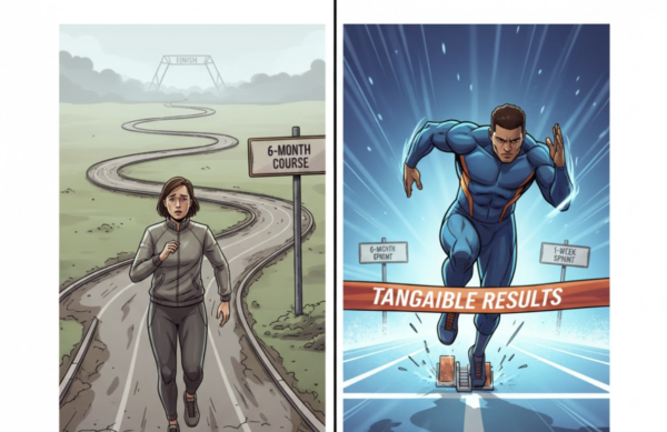 Why I Teach Sprints Instead of Courses Why I Teach Sprints Instead of Courses