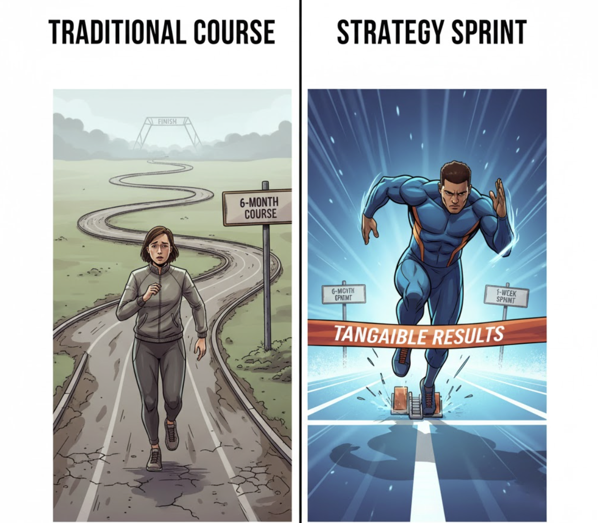 Why I Teach Sprints Instead of Courses