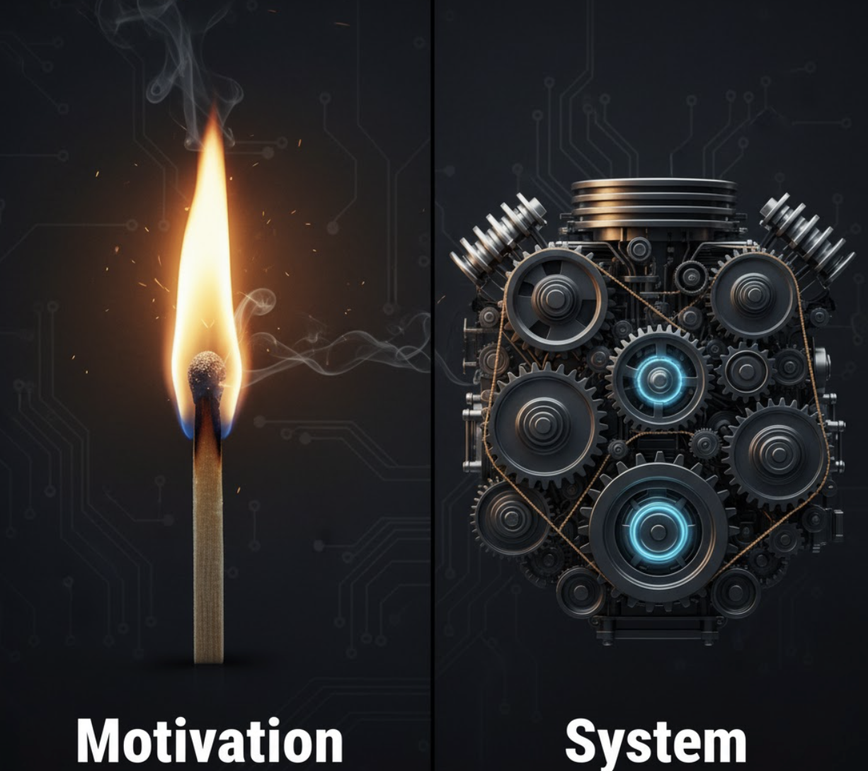 Why You Don’t Need Motivation You Need Systems